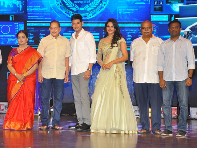 Spyder Movie Pre Release Function Group Photos